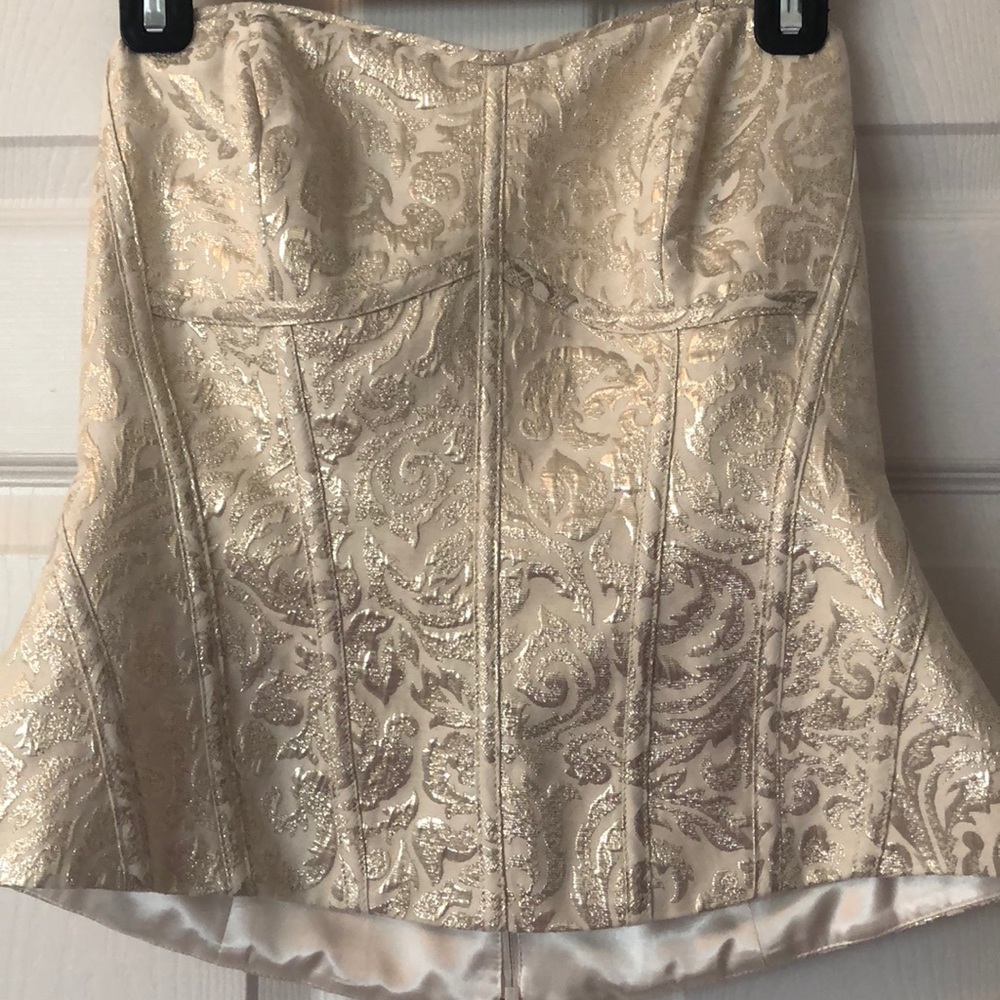 White House Black Market Corset Top